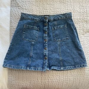 Denim High waisted Urban Outfitters Skirt